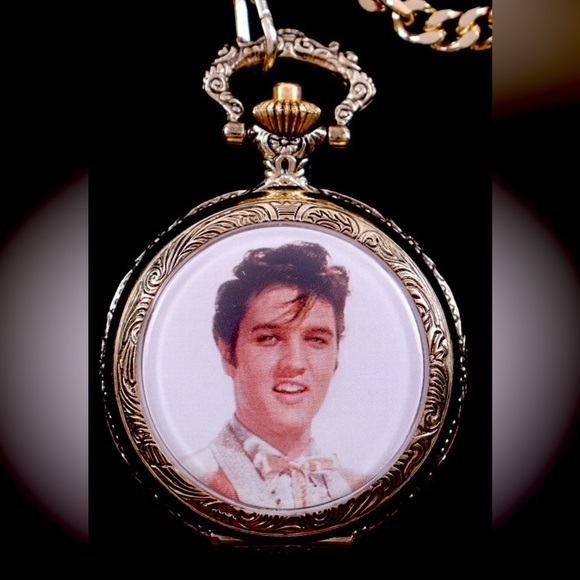 Hamilton Elvis Presley Musical Pocket Watch and Wristband Watch BUNDLE - Picture 2 of 8